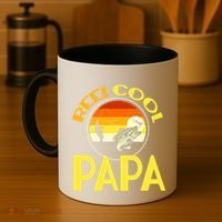 Reel Cool Dad Meaningful Gift Reel Cool Papa Meaningful Gift Coffee Mug thumb 4
