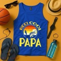 Reel Cool Dad Meaningful Gift Reel Cool Papa Meaningful Gift Tank Top thumb 4