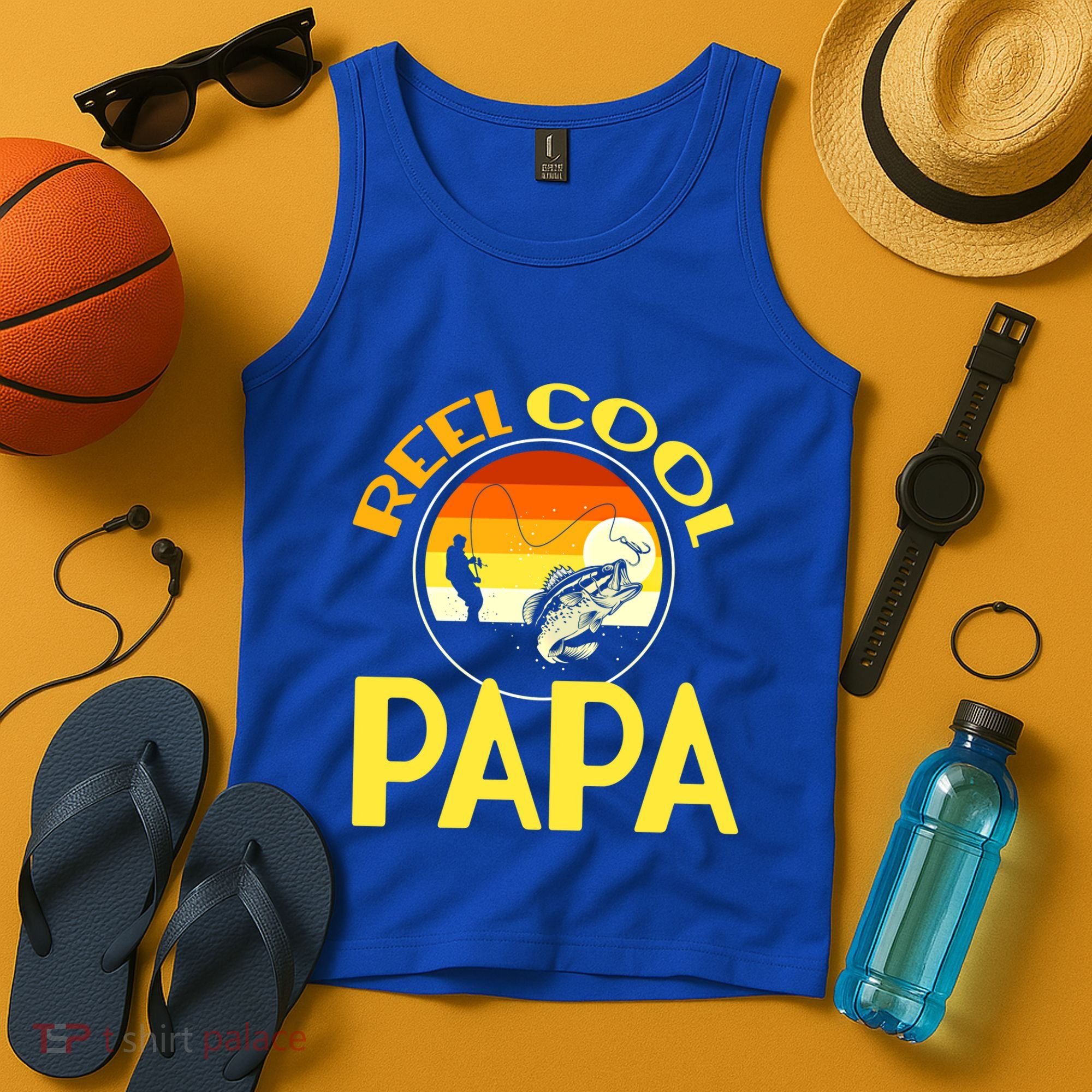 Reel Cool Dad Meaningful Gift Reel Cool Papa Meaningful Gift Tank Top