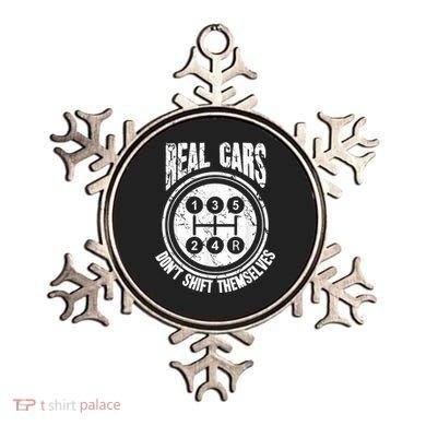 Race Car Driver Gift Real Cars Don't Shift Themselves Ornament