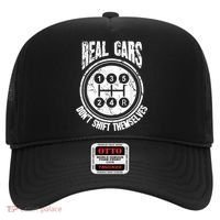 Race Car Driver Gift Real Cars Don't Shift Themselves Hat thumb 0