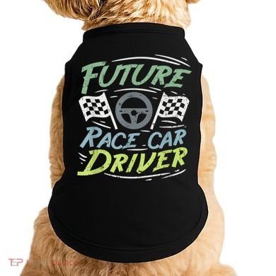 Race Car Driver Kids Racing Driver Doggie Tank