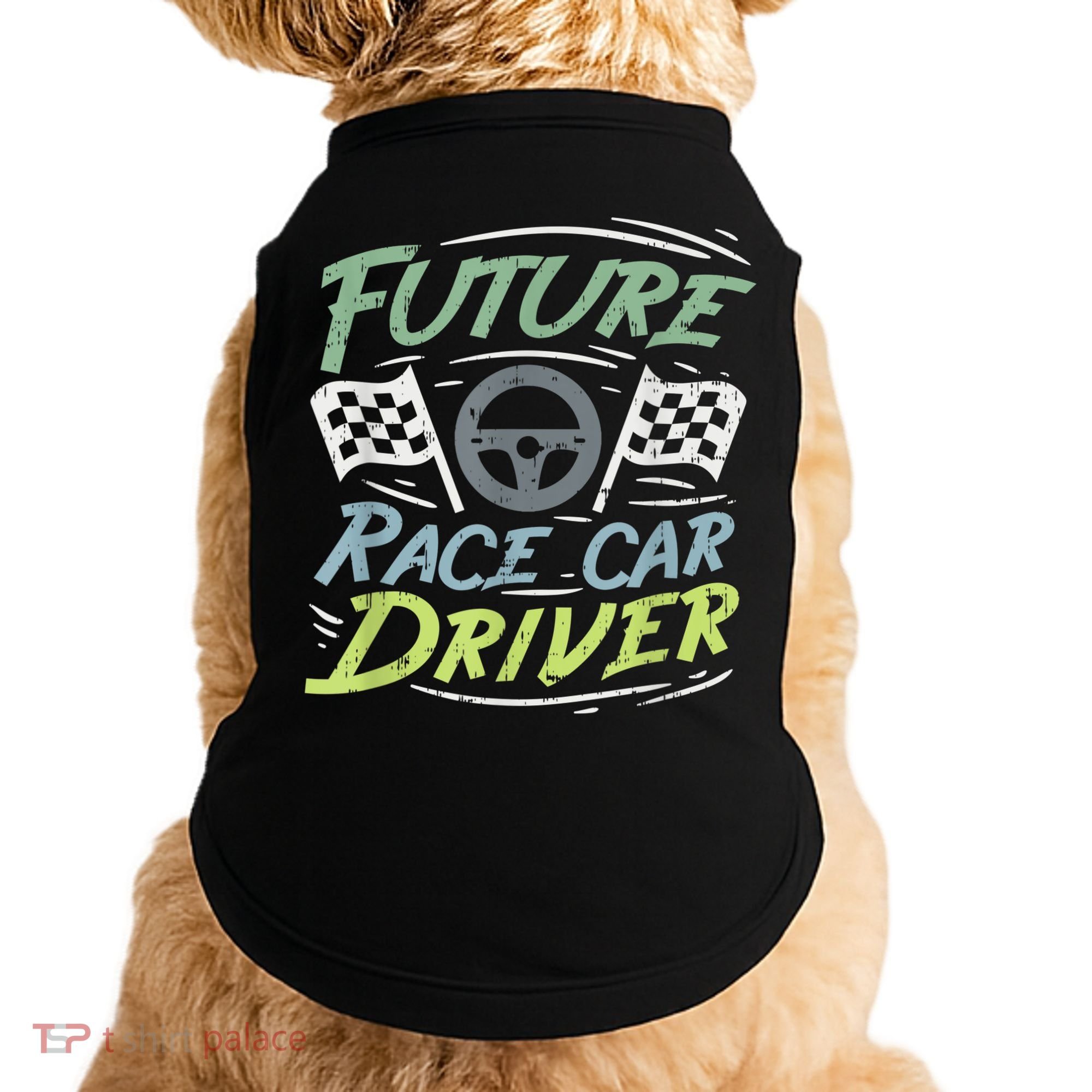 Race Car Driver Kids Racing Driver Doggie Tank