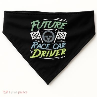 Race Car Driver Kids Racing Driver USA-Made Doggie Bandana