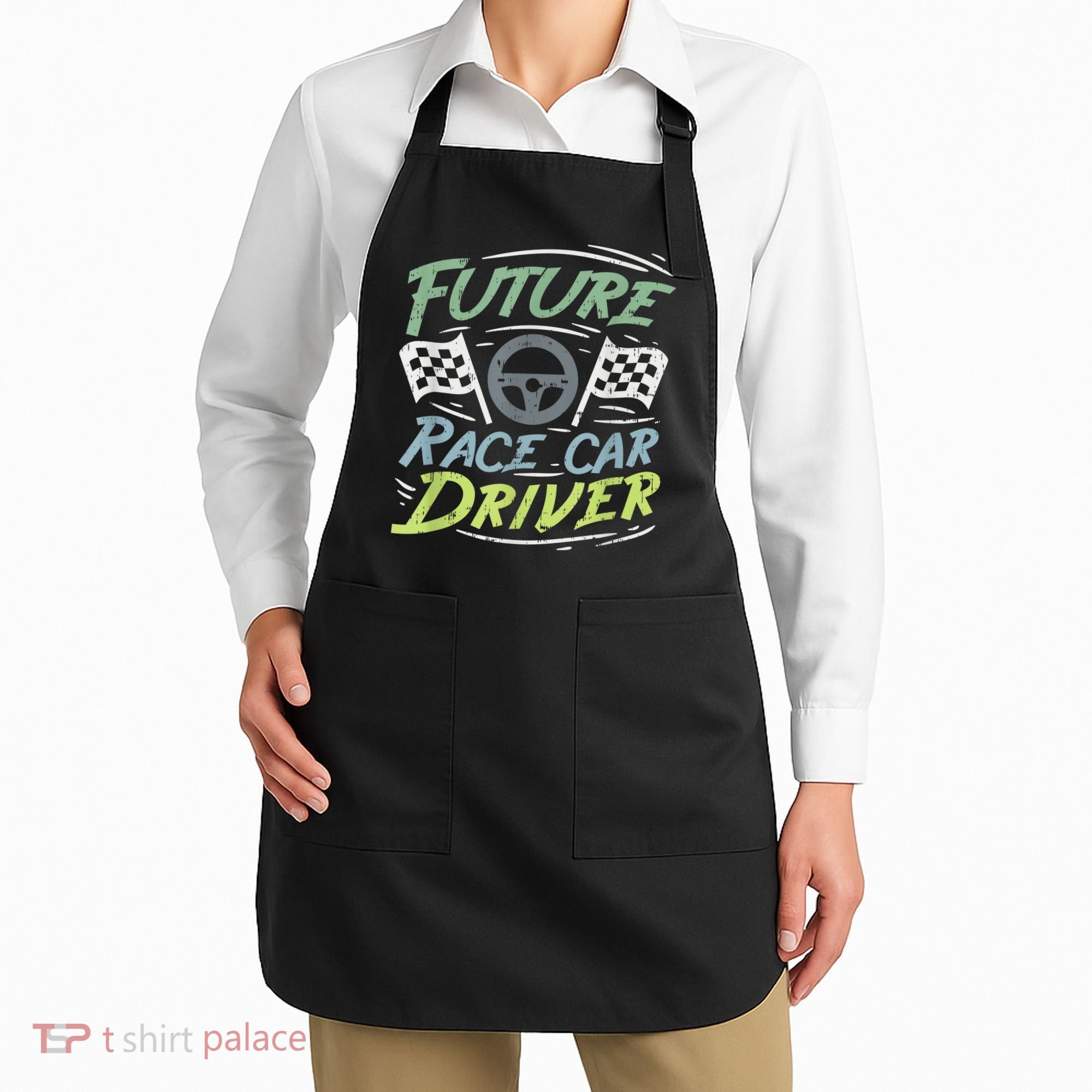 Race Car Driver Kids Racing Driver Apron