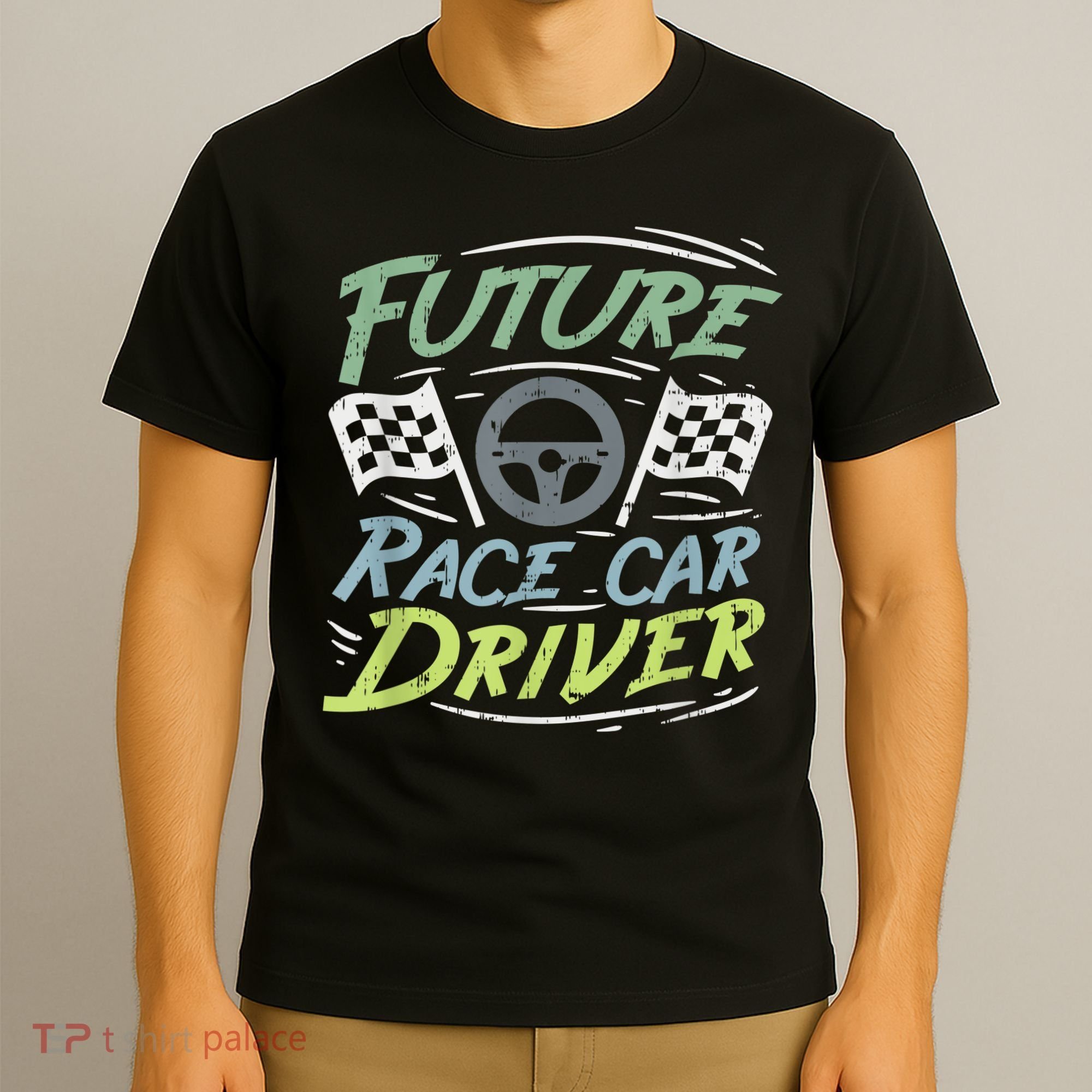 Race Car Driver Kids Racing Driver T-Shirt