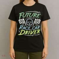 Race Car Driver Kids Racing Driver T-Shirt thumb 4