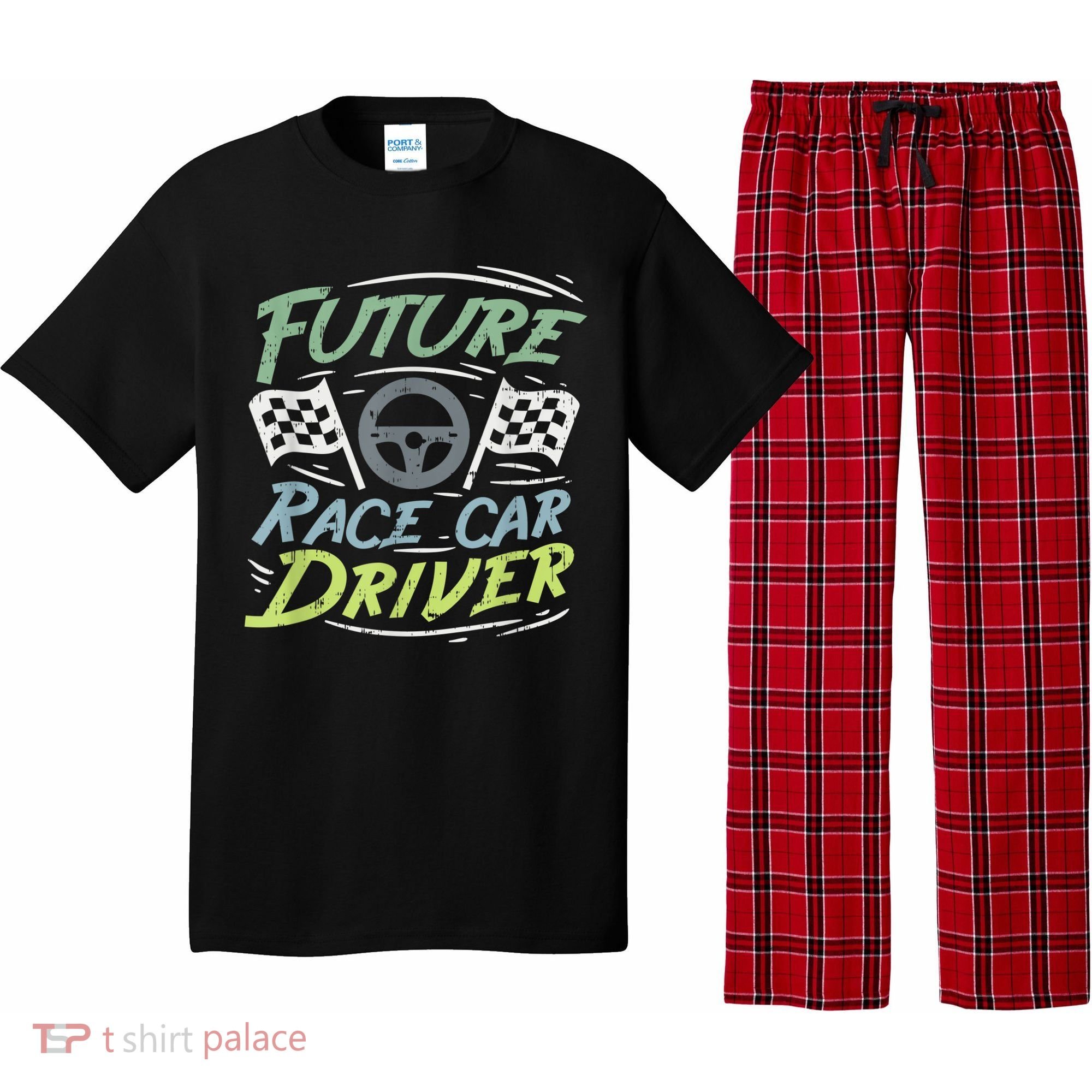 Race Car Driver Kids Racing Driver Pajama Set