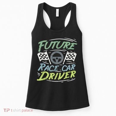 Race Car Driver Kids Racing Driver Women's Tank Top