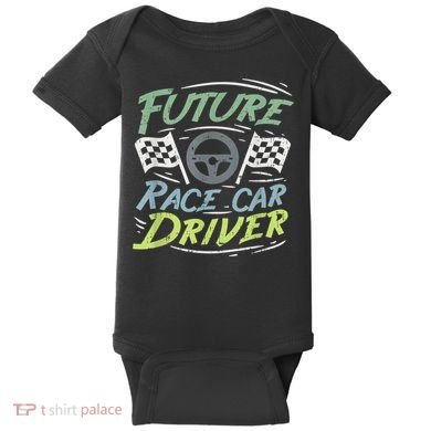Race Car Driver Kids Racing Driver Baby Bodysuit