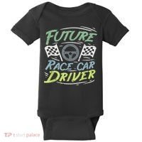 Race Car Driver Kids Racing Driver Baby Bodysuit thumb 0