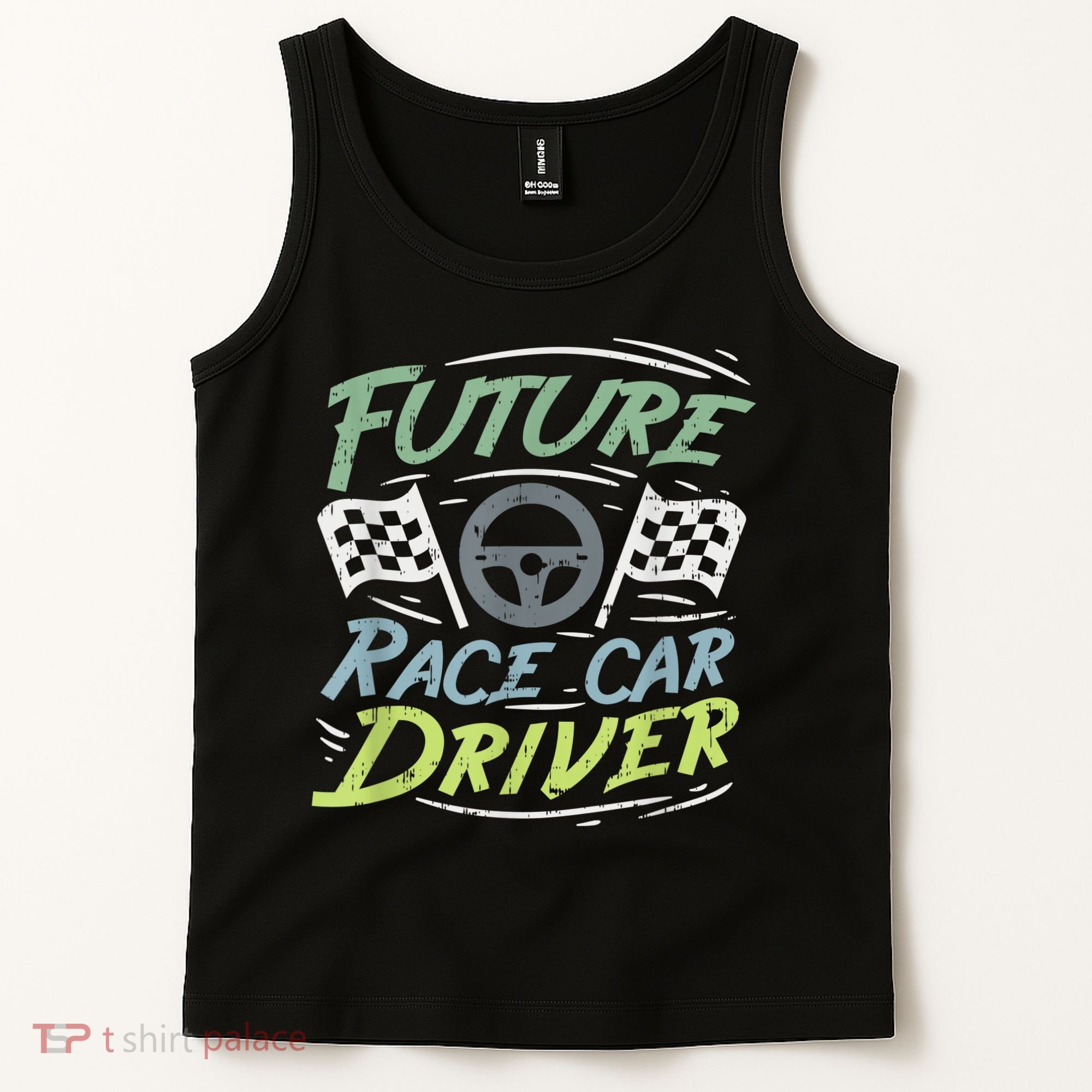 Race Car Driver Kids Racing Driver Tank Top