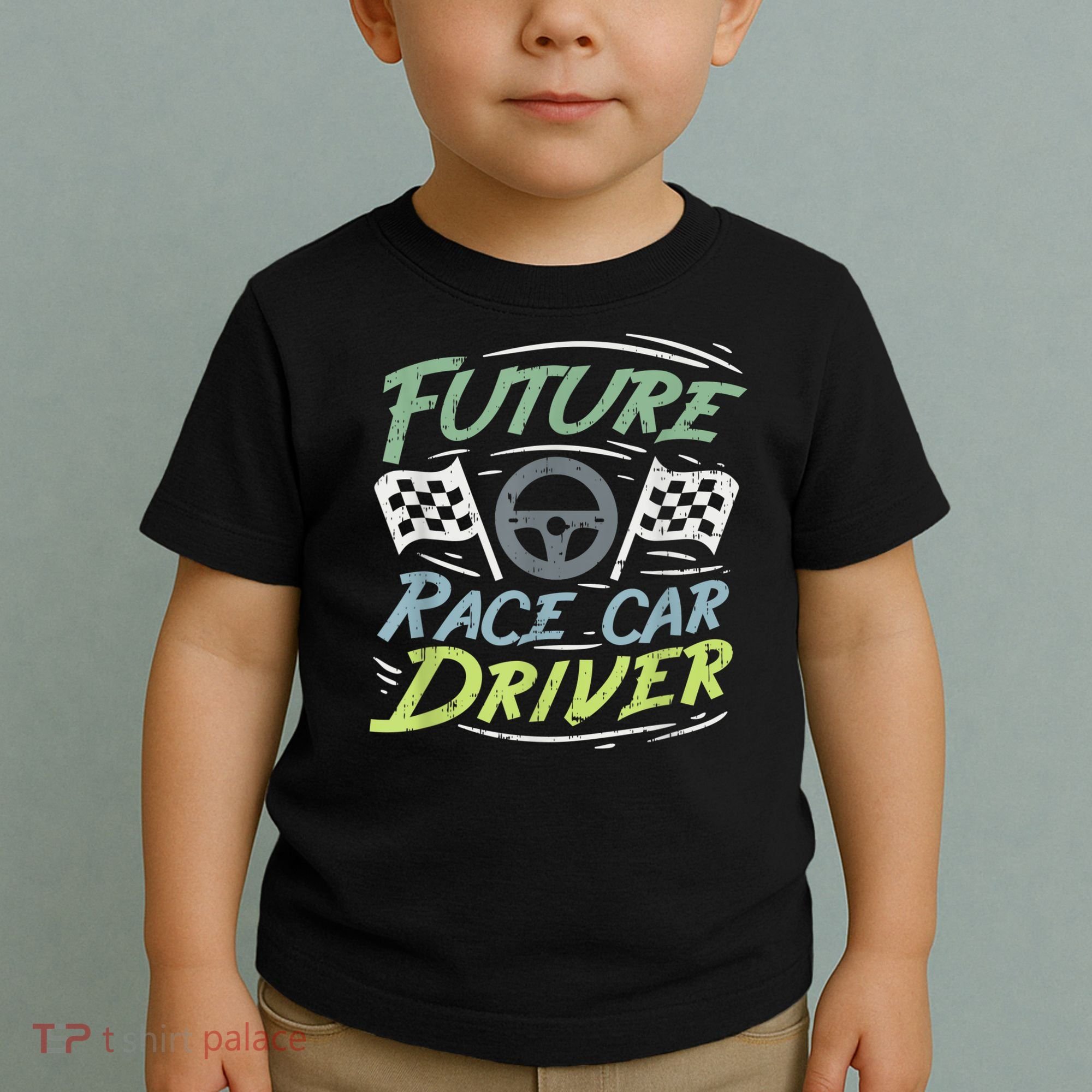 Race Car Driver Kids Racing Driver Toddler T-Shirt