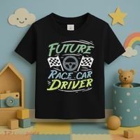 Race Car Driver Kids Racing Driver Toddler T-Shirt thumb 3