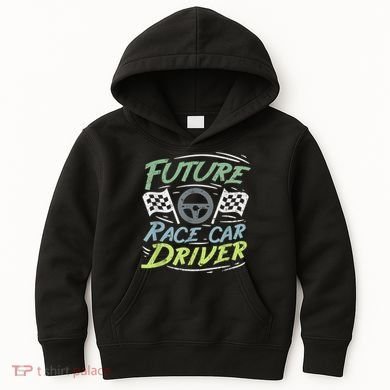 Race Car Driver Kids Racing Driver Kids Hoodie