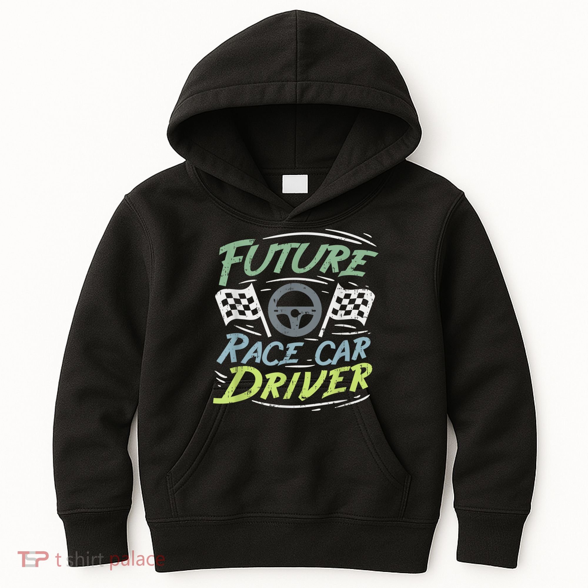 Race Car Driver Kids Racing Driver Kids Hoodie