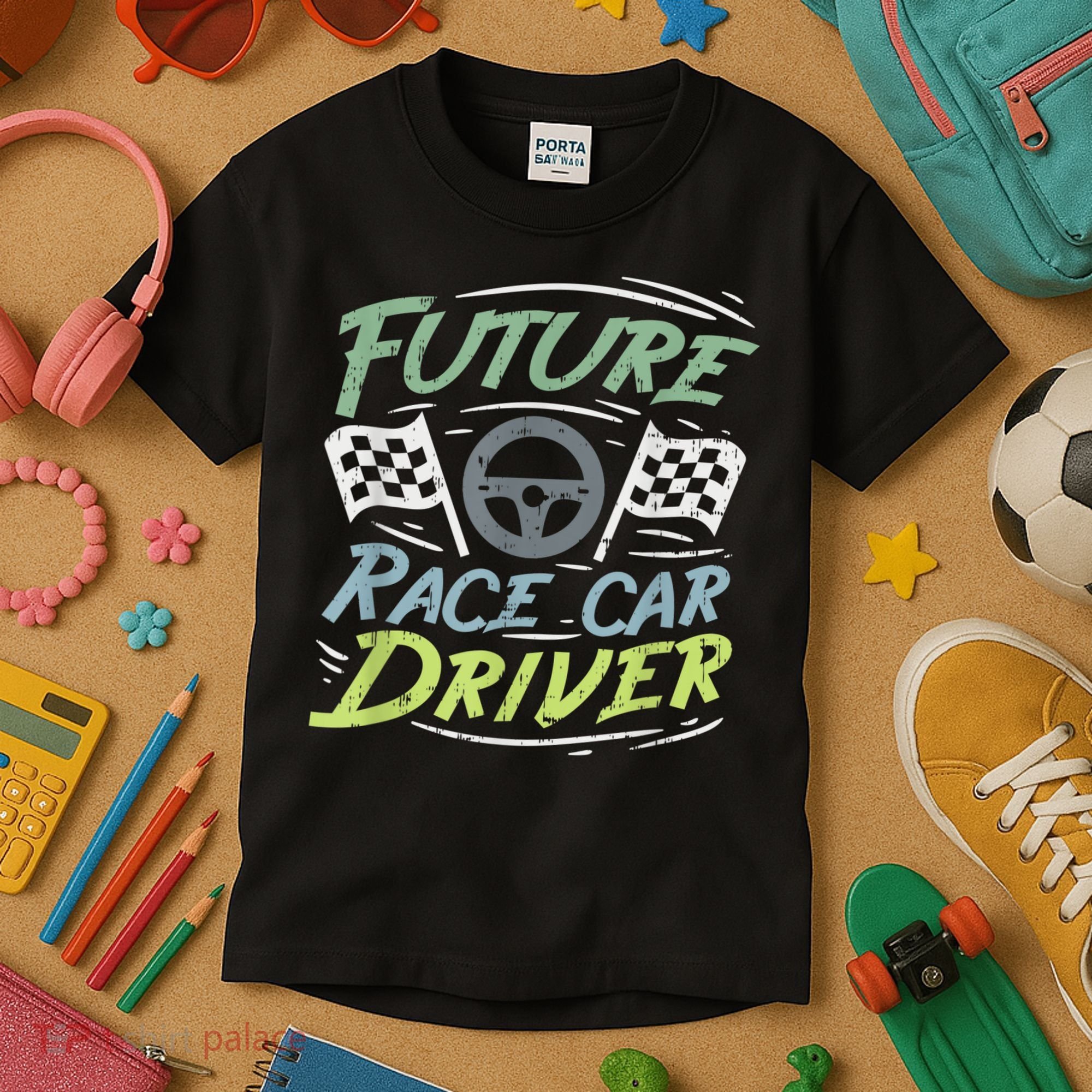 Race Car Driver Kids Racing Driver Kids T-Shirt