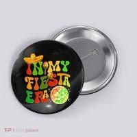 Retro Cinco De Mayo In My Fiesta Era Button thumb 0