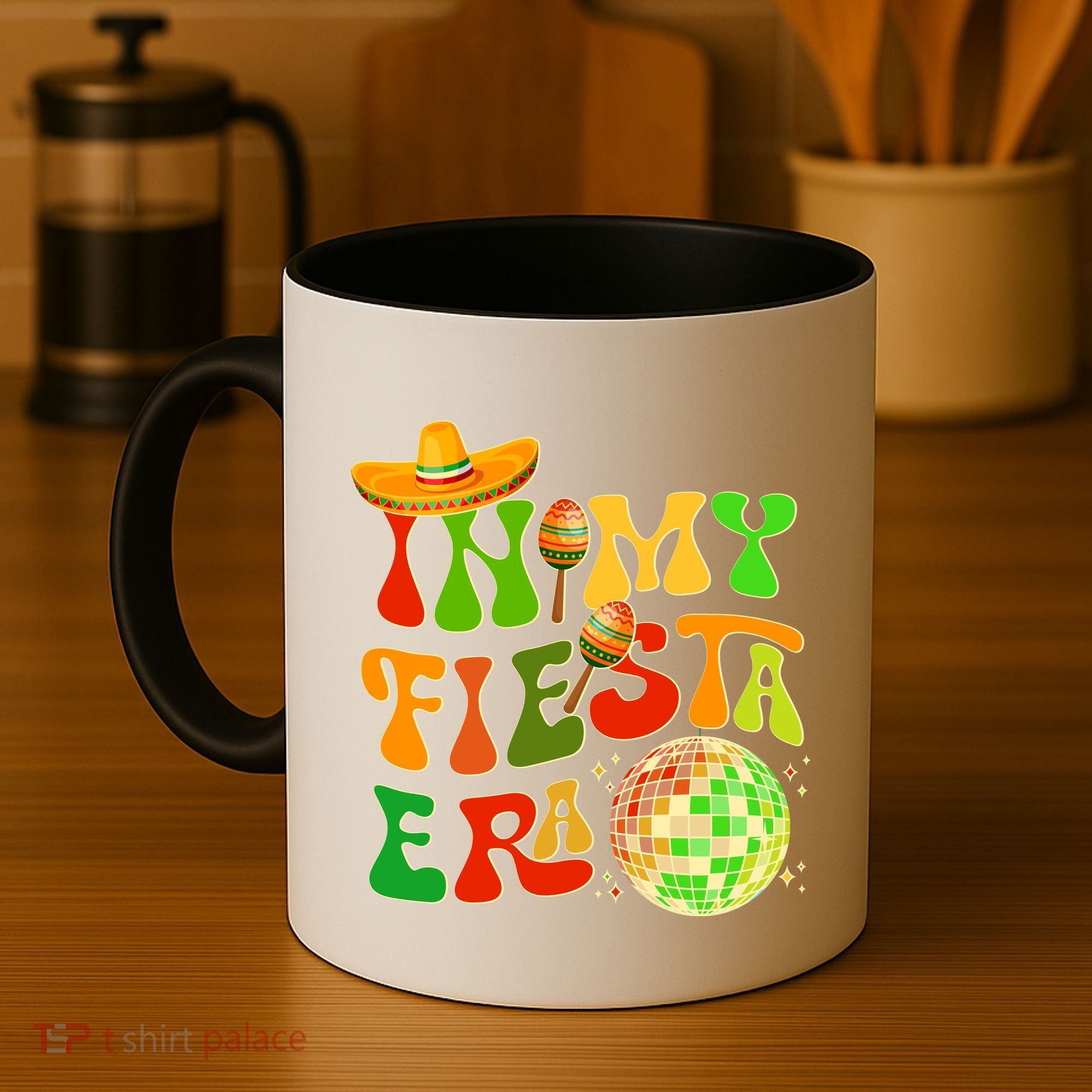Retro Cinco De Mayo In My Fiesta Era Coffee Mug