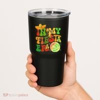 Retro Cinco De Mayo In My Fiesta Era Tumbler thumb 2