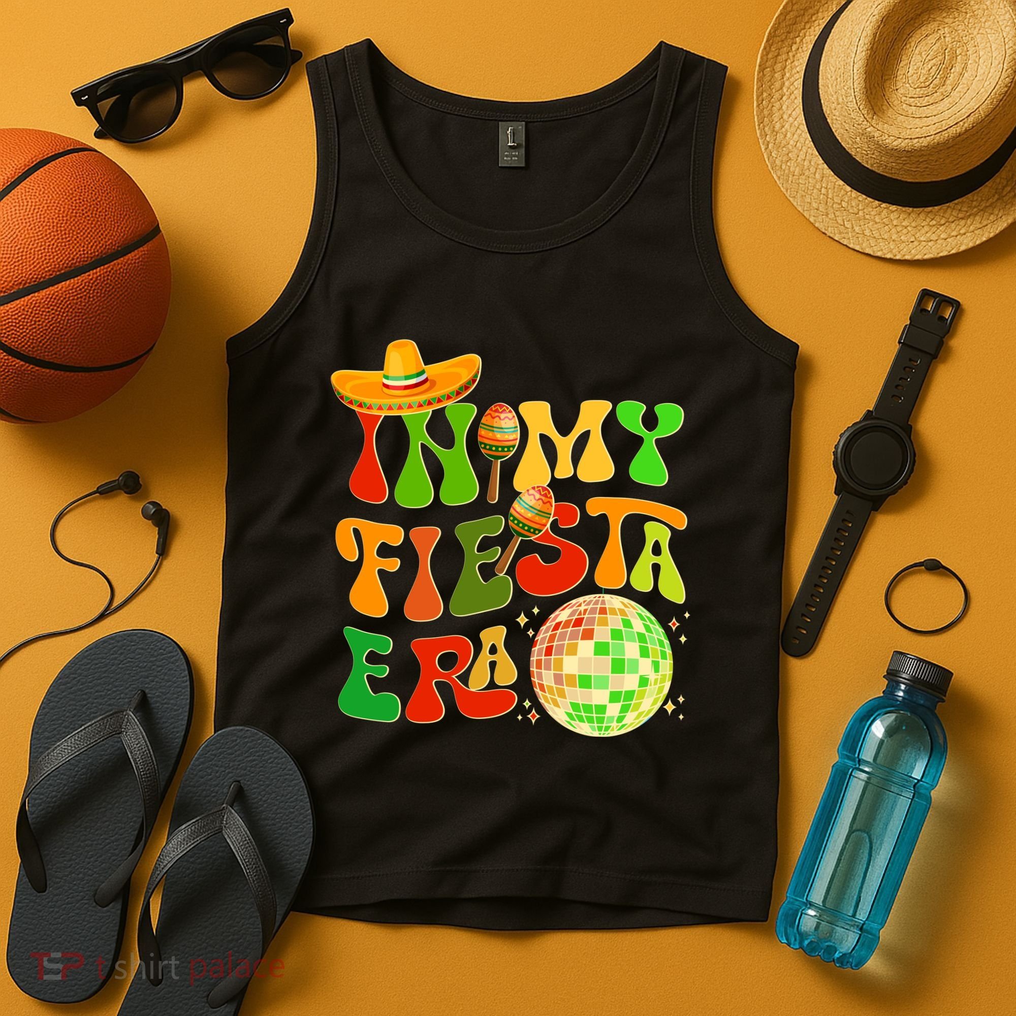 Retro Cinco De Mayo In My Fiesta Era Tank Top
