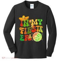 Retro Cinco De Mayo In My Fiesta Era Kids Long Sleeve Shirt thumb 0