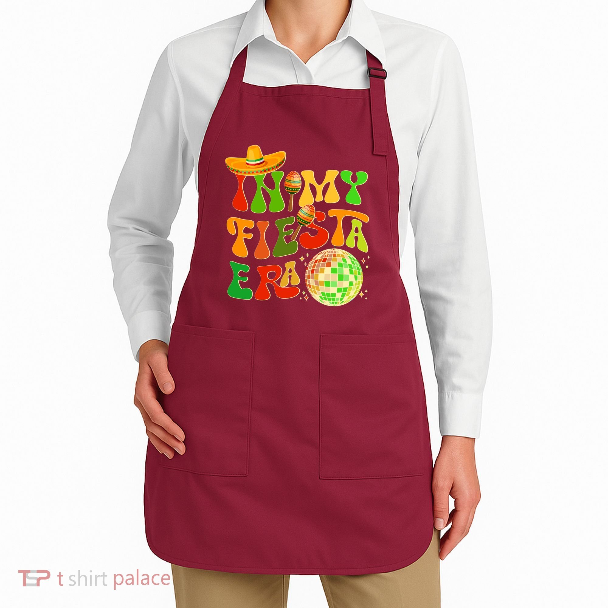 Retro Cinco De Mayo In My Fiesta Era Apron
