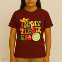 Retro Cinco De Mayo In My Fiesta Era T-Shirt thumb 4
