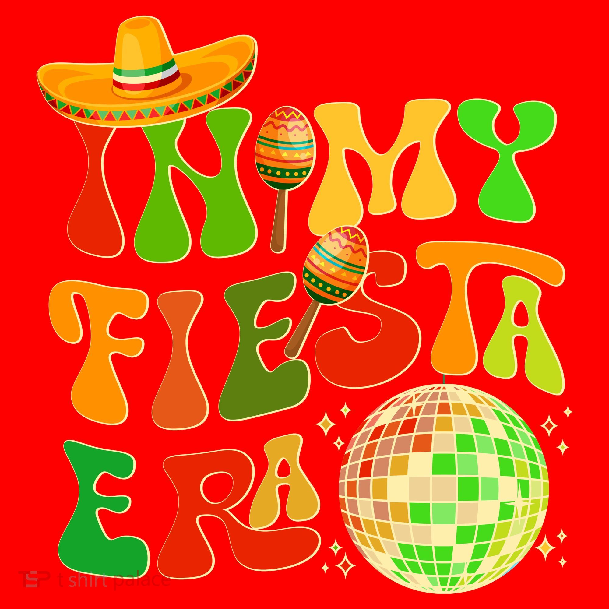 Retro Cinco De Mayo In My Fiesta Era Santa Hat