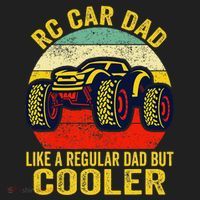 Rc Car Dad Just Like A Normal Dad Funny Rc Car Racing Racer Women's Sweatshirt thumb 2