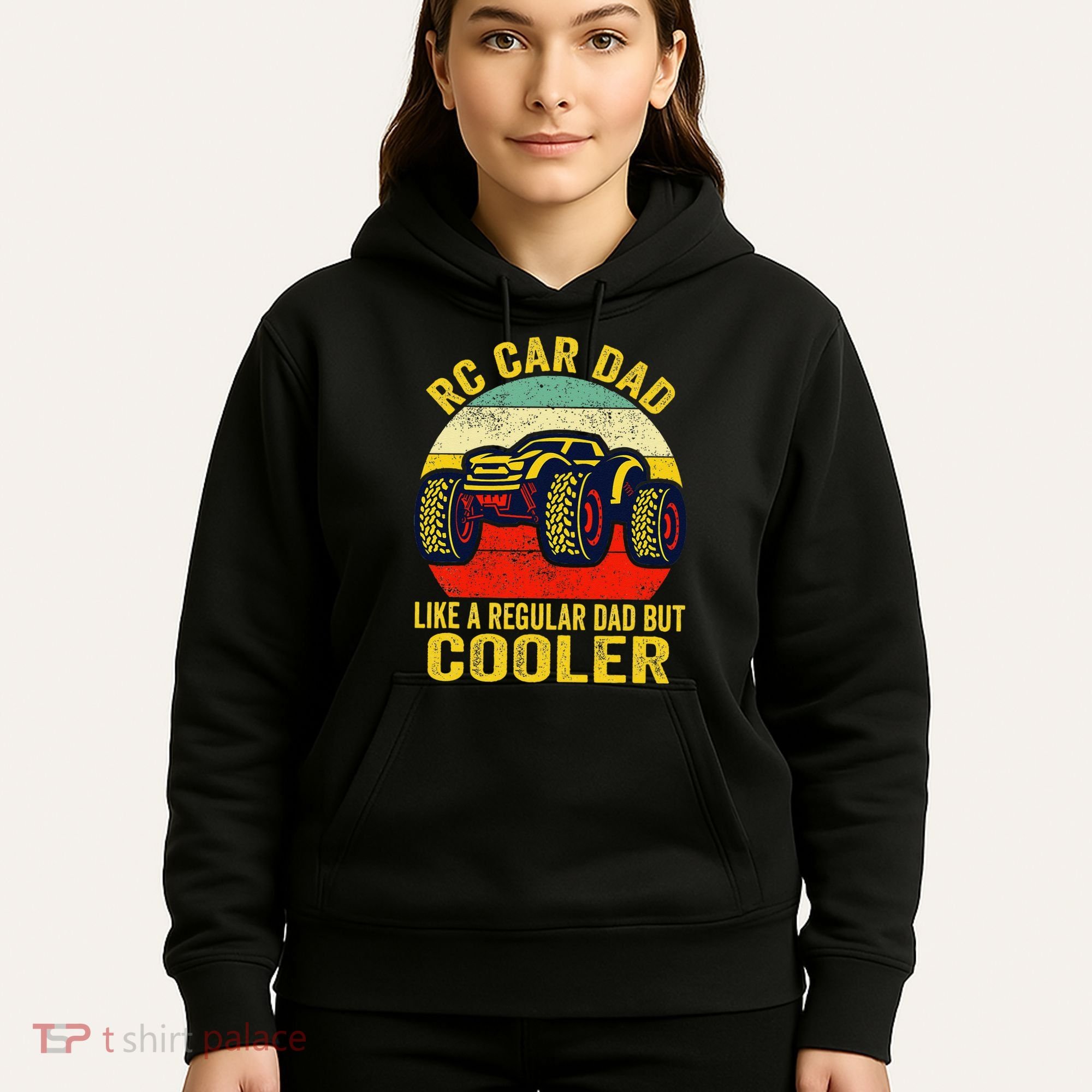 Rc Car Dad Just Like A Normal Dad Funny Rc Car Racing Racer Hoodie