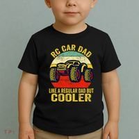 Rc Car Dad Just Like A Normal Dad Funny Rc Car Racing Racer Toddler T-Shirt thumb 2
