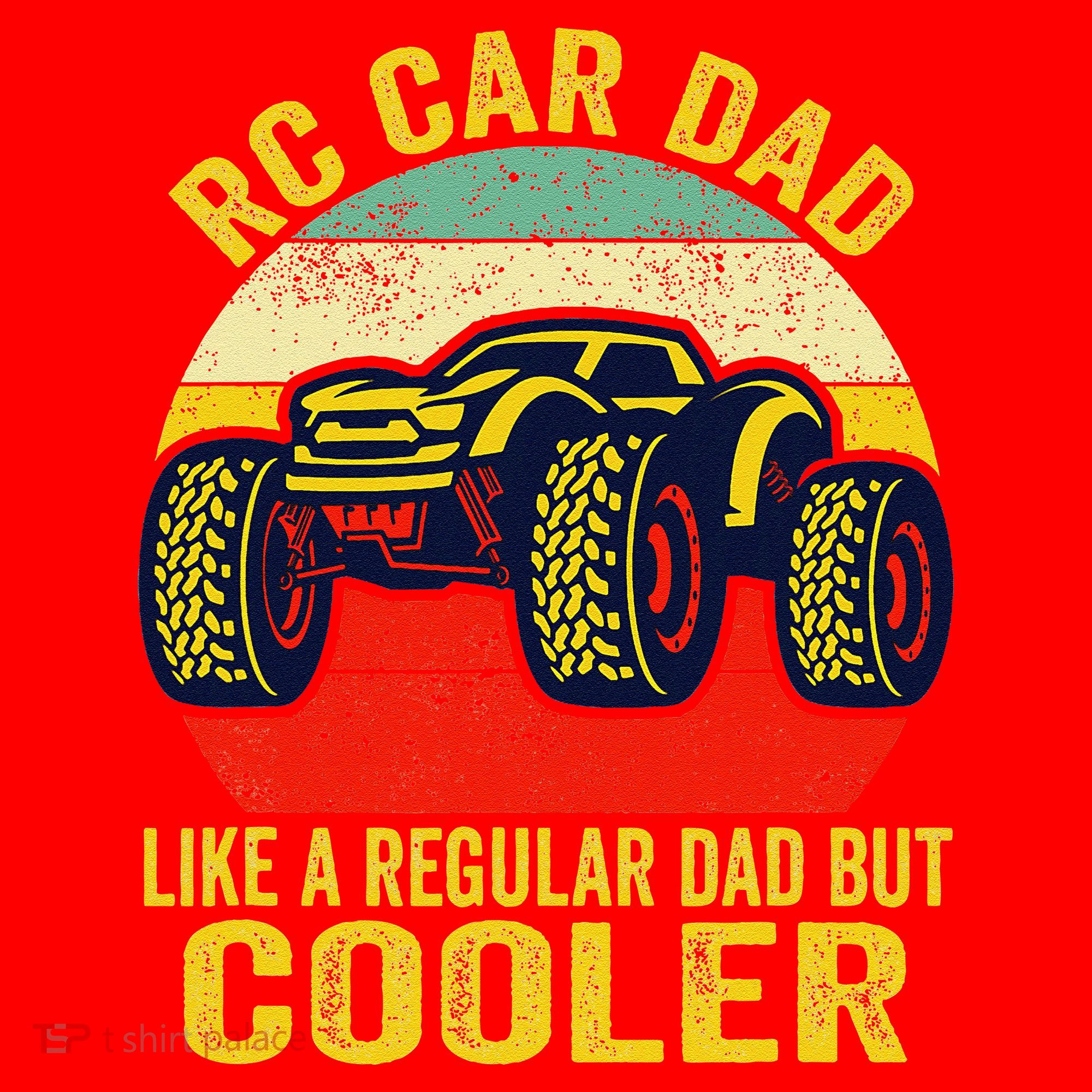 Rc Car Dad Just Like A Normal Dad Funny Rc Car Racing Racer Santa Hat