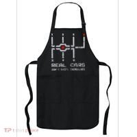 Real Cars Don't Shift Themselves Distressed Drifting Apron thumb 0