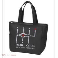 Real Cars Don't Shift Themselves Distressed Drifting Tote Bag thumb 3