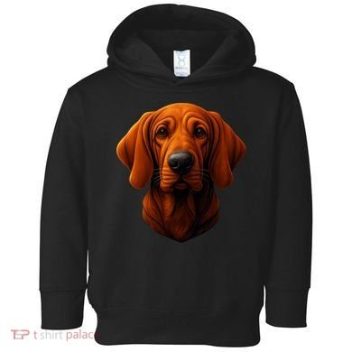 Redbone Coonhound Dog Toddler Hoodie