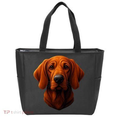 Redbone Coonhound Dog Tote Bag