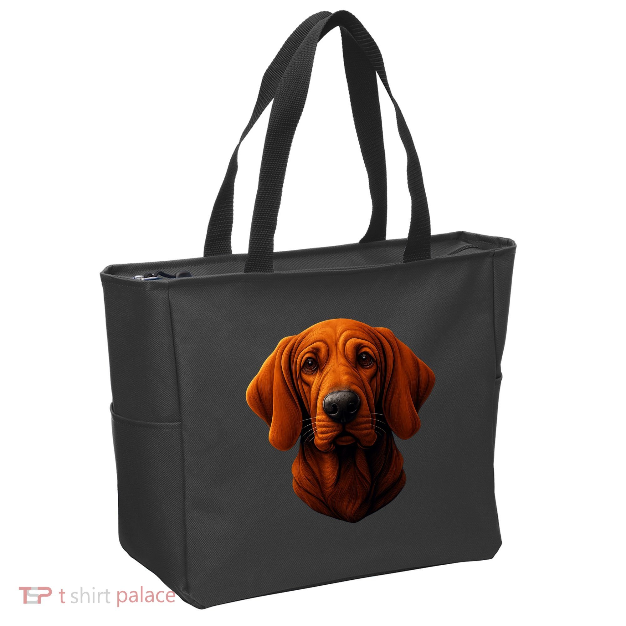 Redbone Coonhound Dog Tote Bag