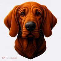 Redbone Coonhound Dog Apron thumb 3