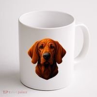 Redbone Coonhound Dog Coffee Mug thumb 1