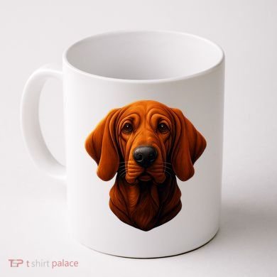 Redbone Coonhound Dog Coffee Mug