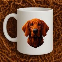 Redbone Coonhound Dog Coffee Mug thumb 2