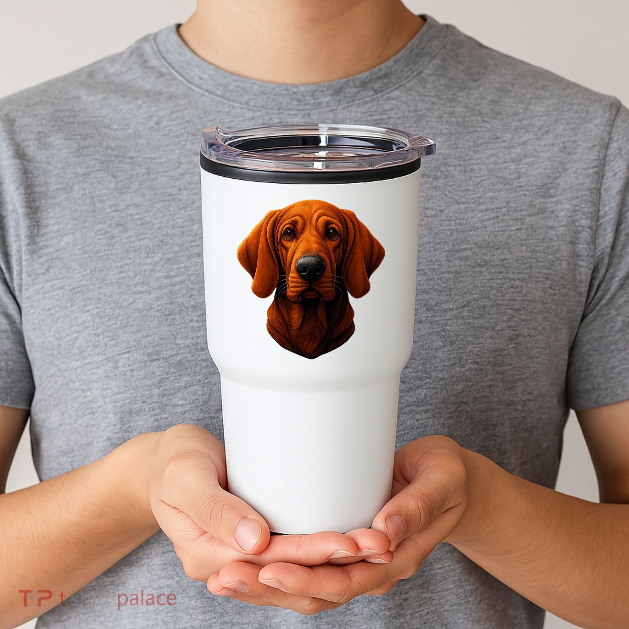 Redbone Coonhound Dog Tumbler