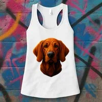 Redbone Coonhound Dog Women's Tank Top thumb 3