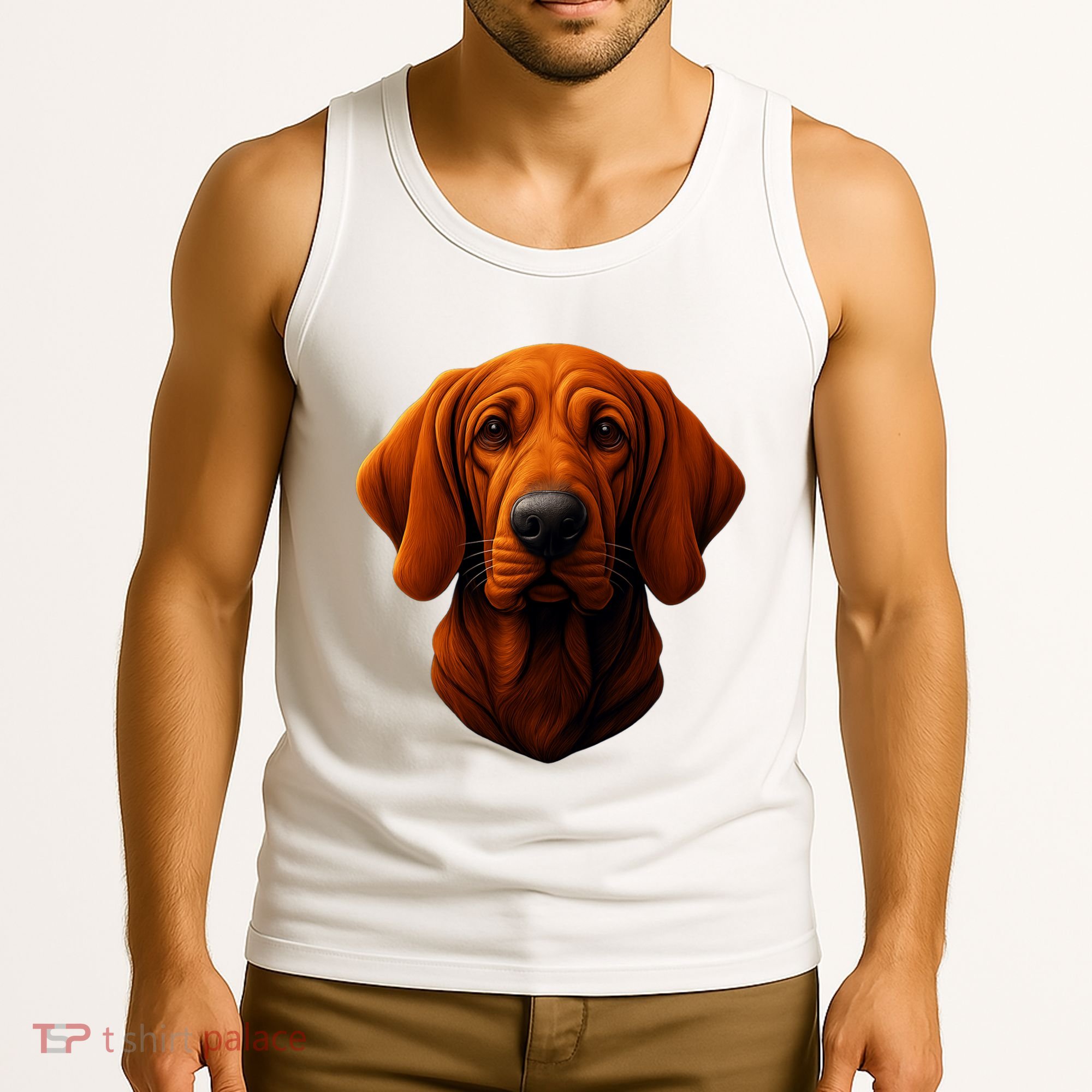 Redbone Coonhound Dog Tank Top