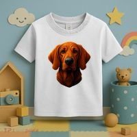 Redbone Coonhound Dog Toddler T-Shirt thumb 3