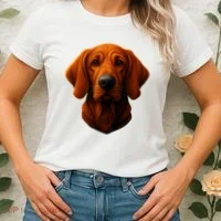 Redbone Coonhound Dog Women's T-Shirt thumb 2