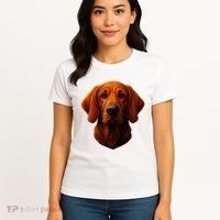 Redbone Coonhound Dog Women's T-Shirt thumb 4