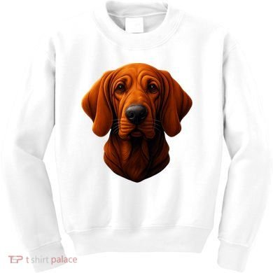 Redbone Coonhound Dog Kids Sweatshirt