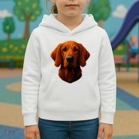 Redbone Coonhound Dog Kids Hoodie thumb 3